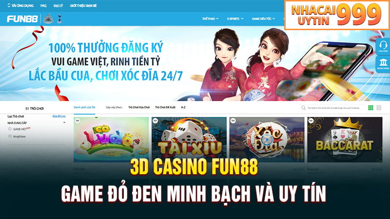 3D Casino FUN88